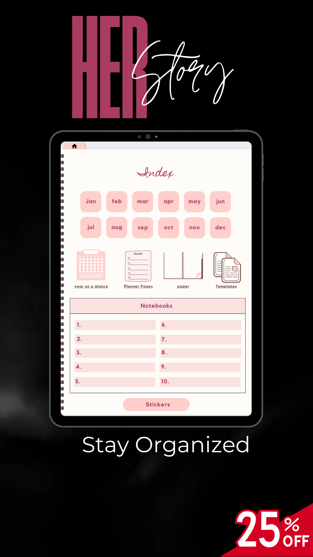 HER PLAN DIGITAL PLANNER