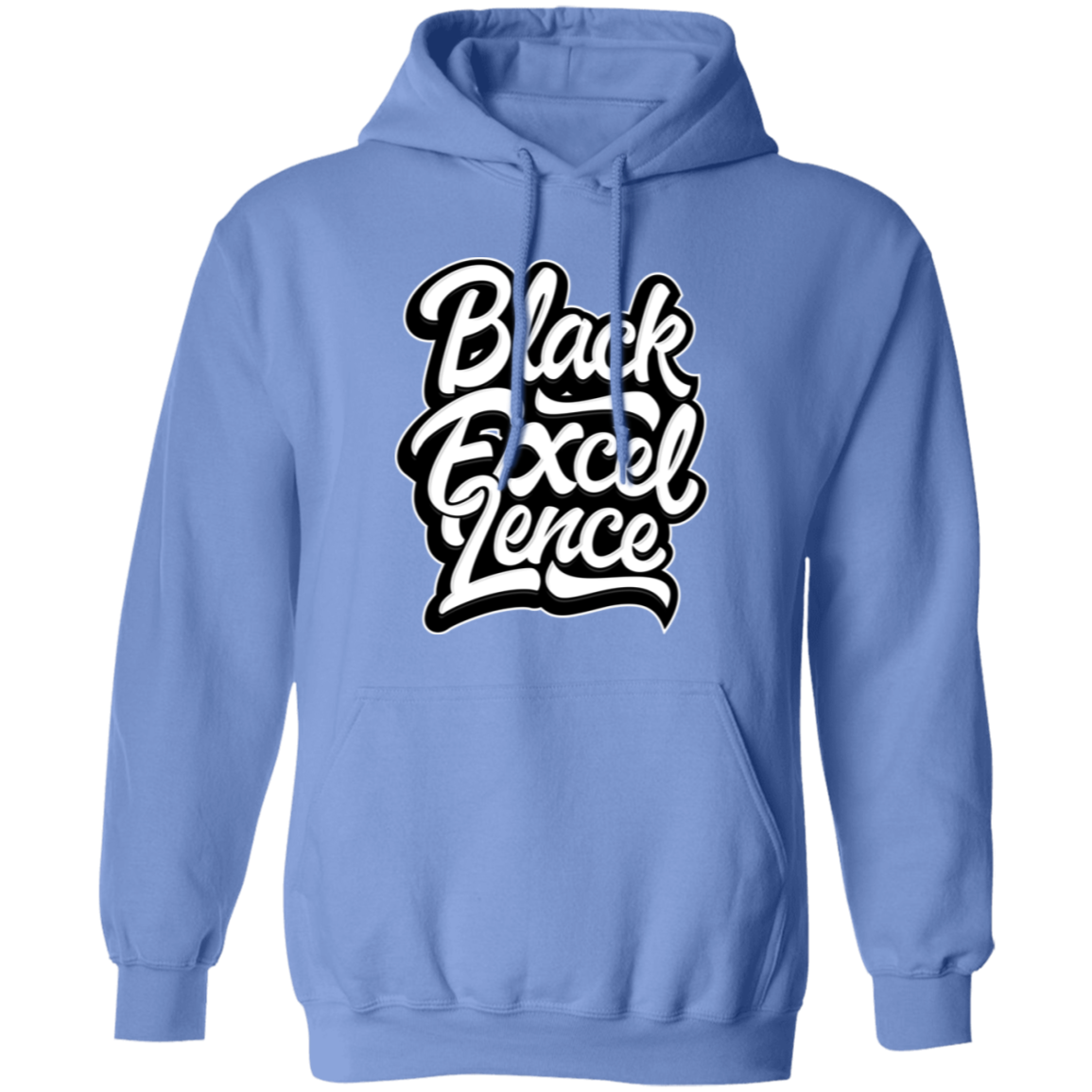 Black Excellence Pullover Hoodie