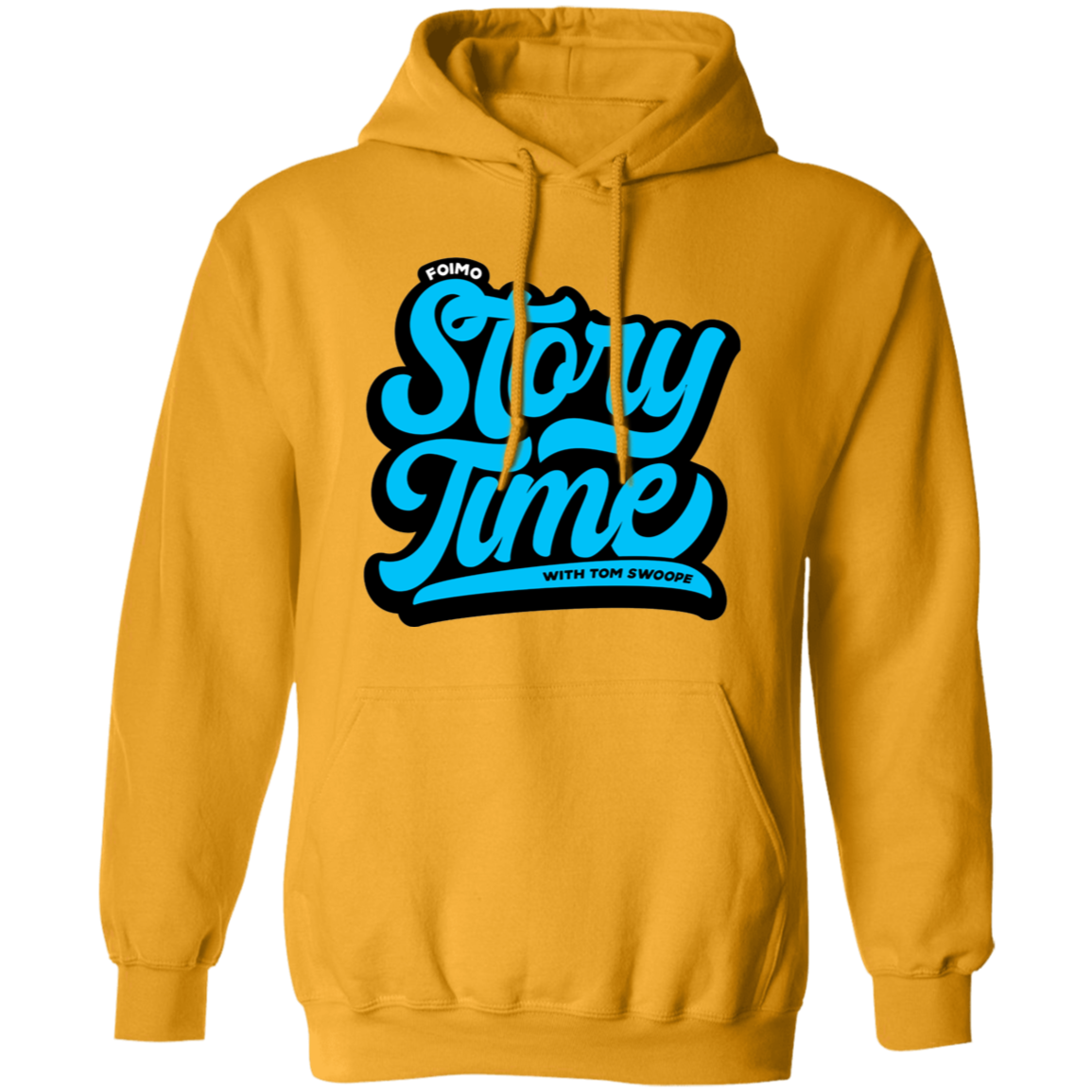 Story Time Pullover Hoodie (Blue)