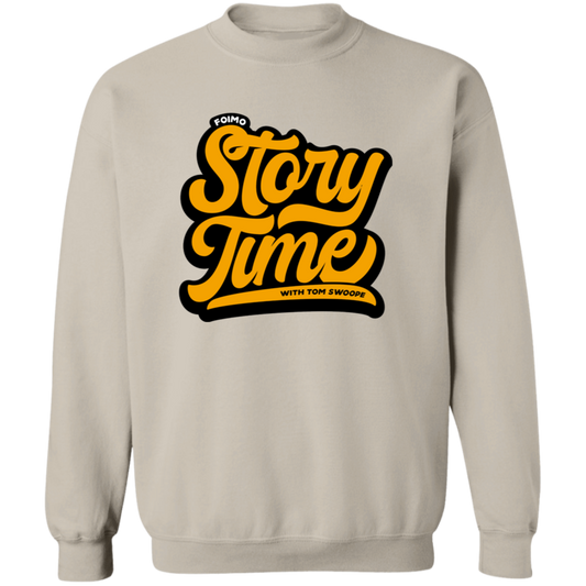 Story Time Crewneck Pullover Sweatshirt