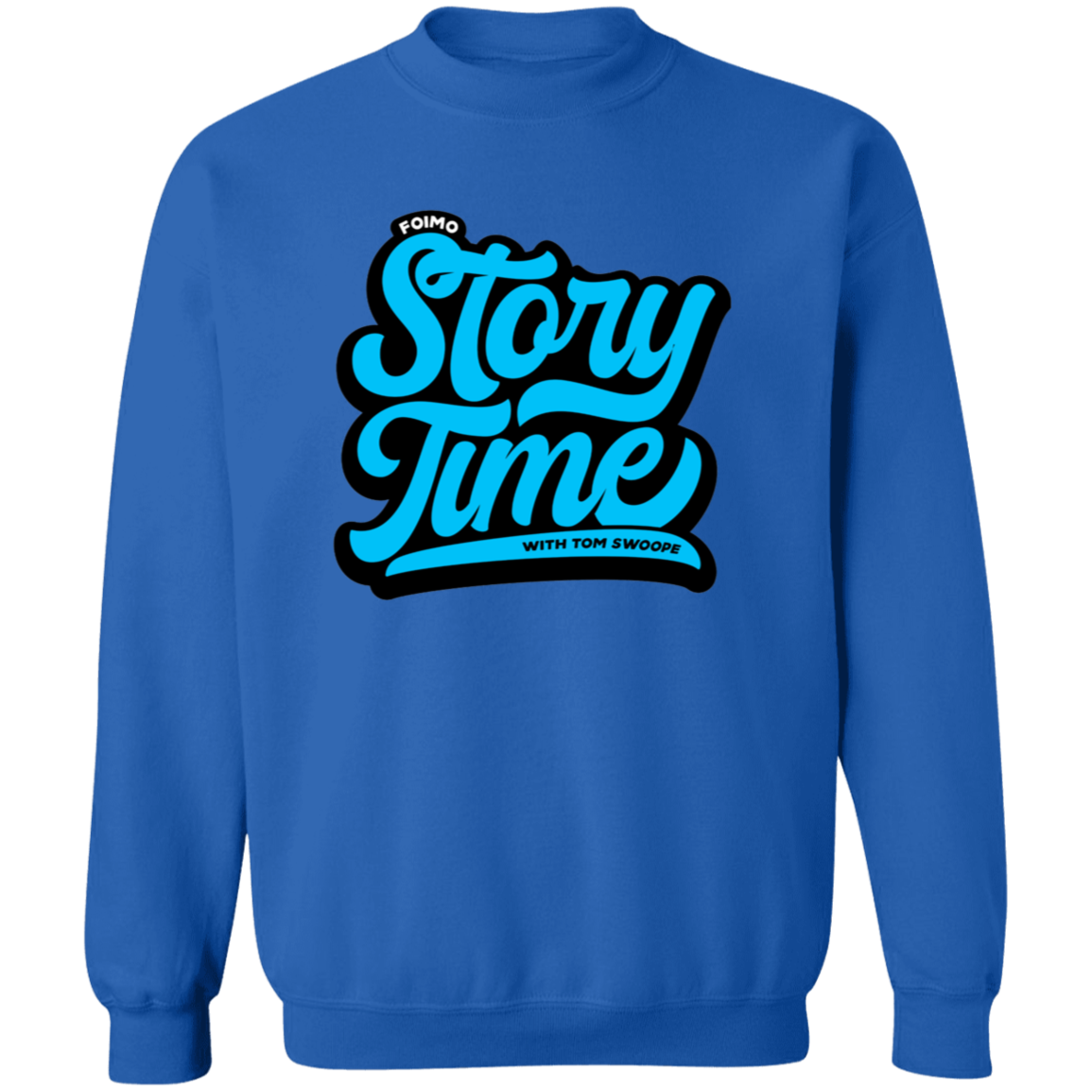 Story Time Crewneck Pullover Sweatshirt