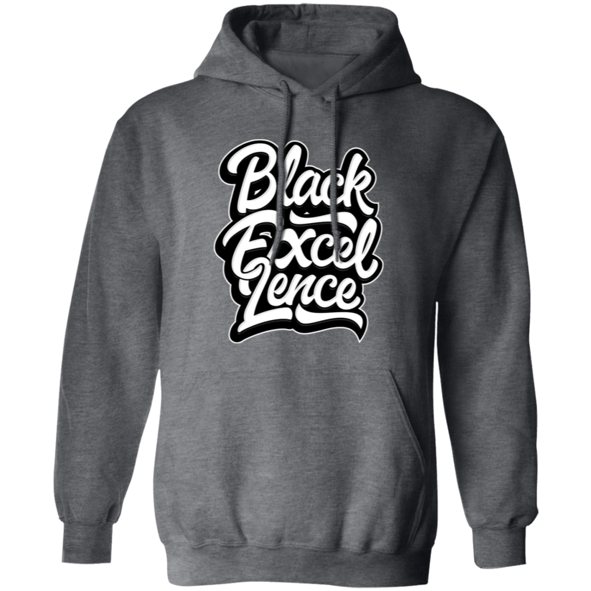 Black Excellence Pullover Hoodie