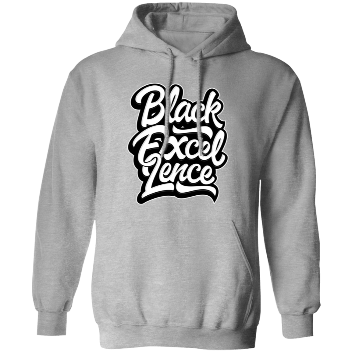 Black Excellence Pullover Hoodie