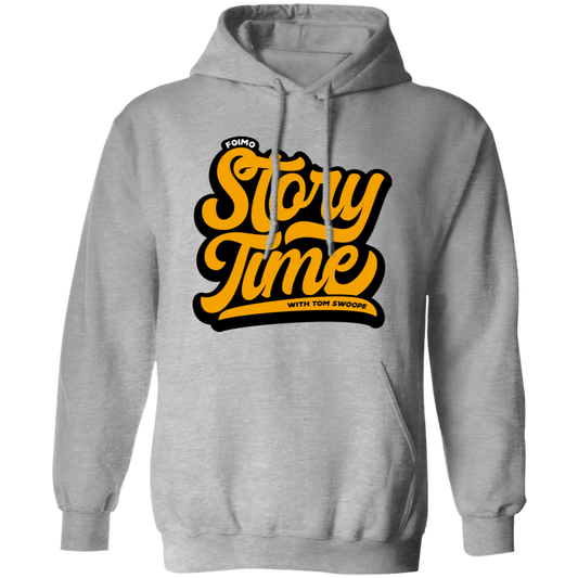 Story Time Pullover Hoodie (Orange)