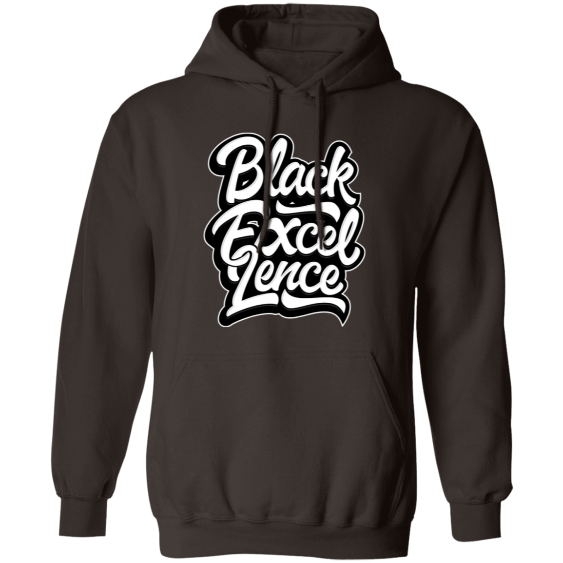 Black Excellence Pullover Hoodie