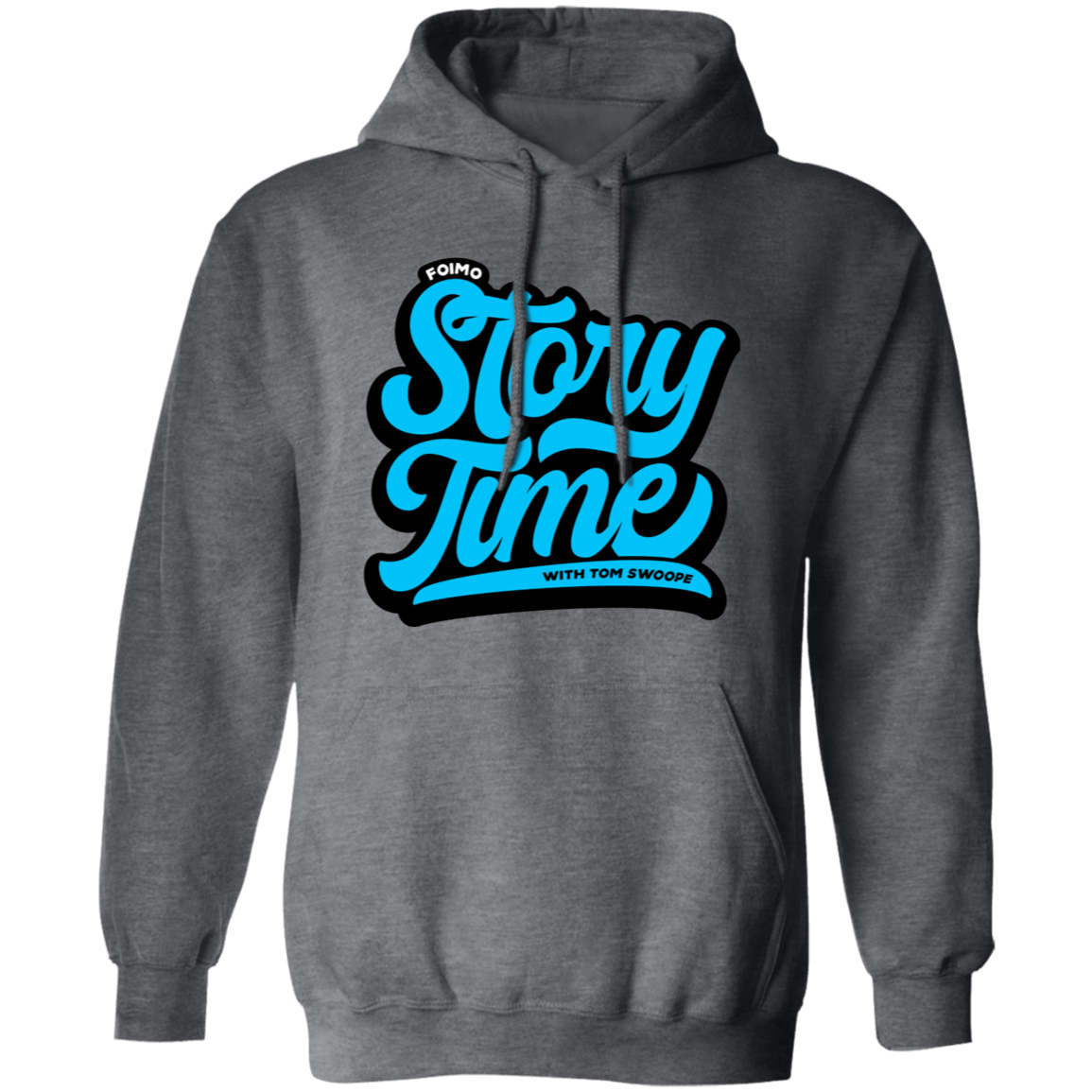 Story Time Pullover Hoodie (Blue)