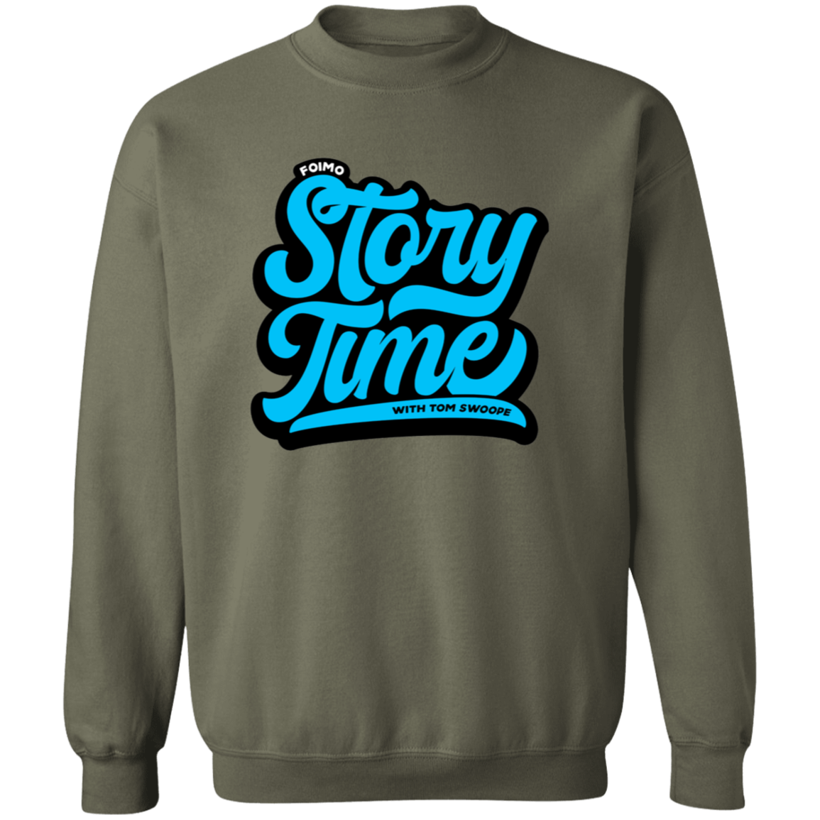 Story Time Crewneck Pullover Sweatshirt