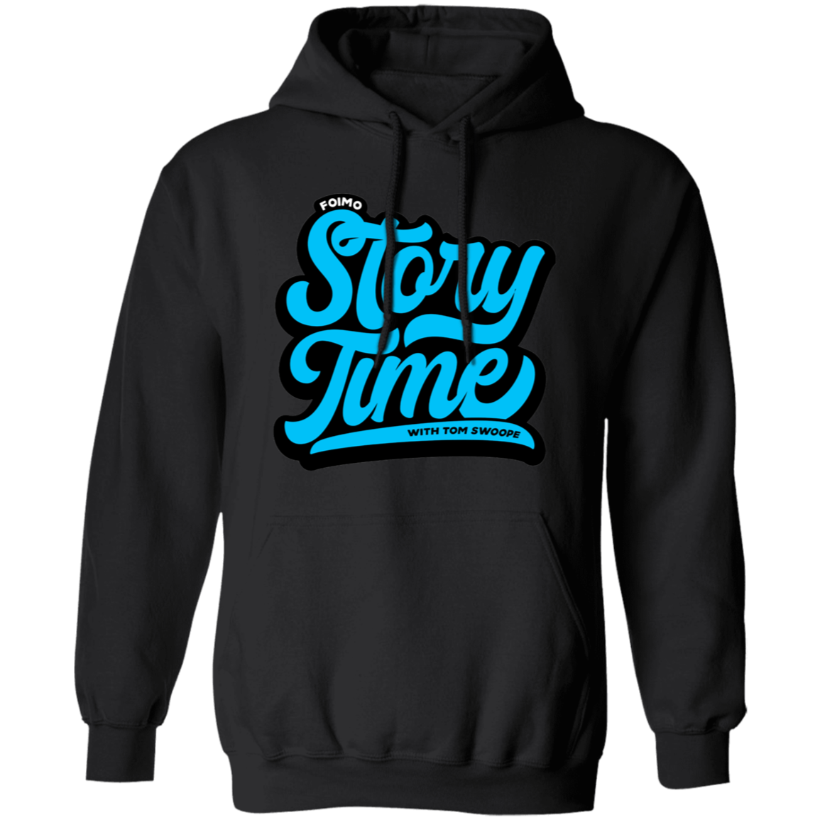 Story Time Pullover Hoodie (Blue)