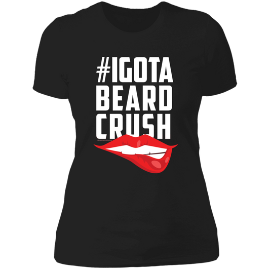 Beard Crush Ladies  T-Shirt