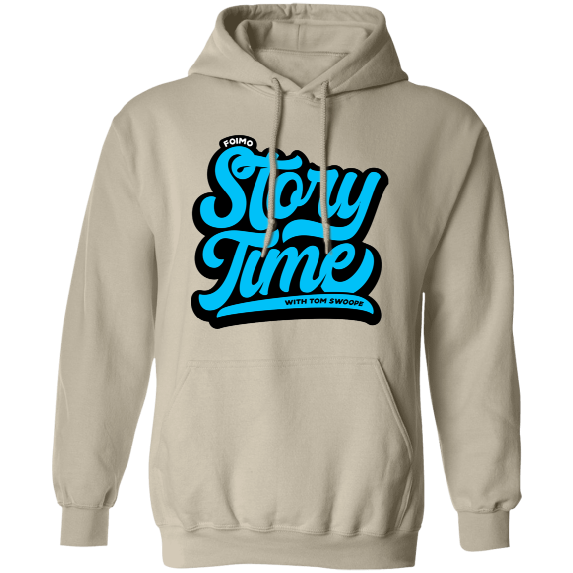 Story Time Pullover Hoodie (Blue)