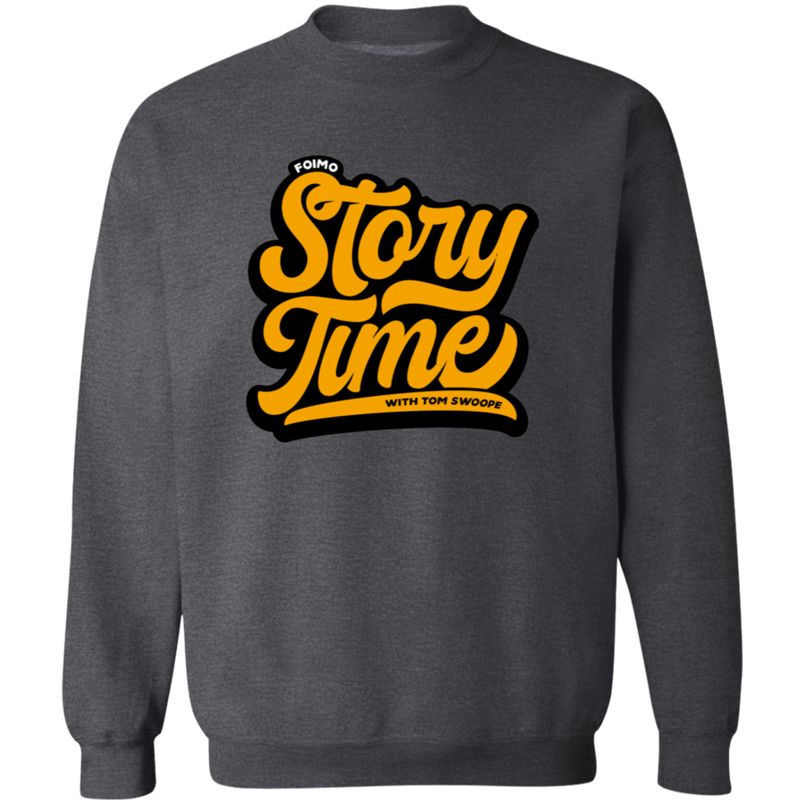 Story Time Crewneck Pullover Sweatshirt