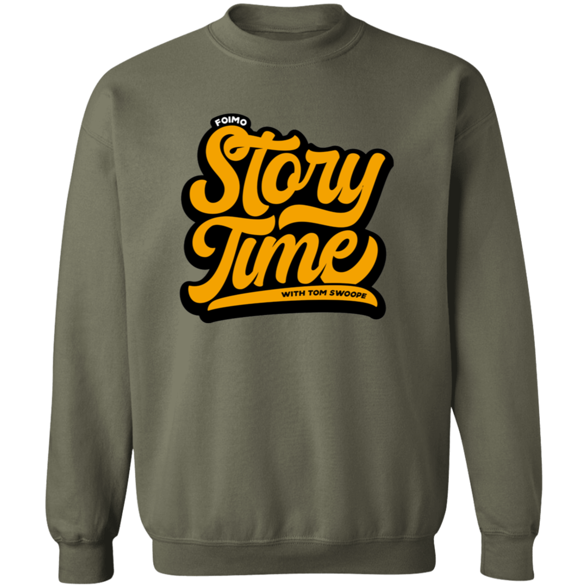 Story Time Crewneck Pullover Sweatshirt