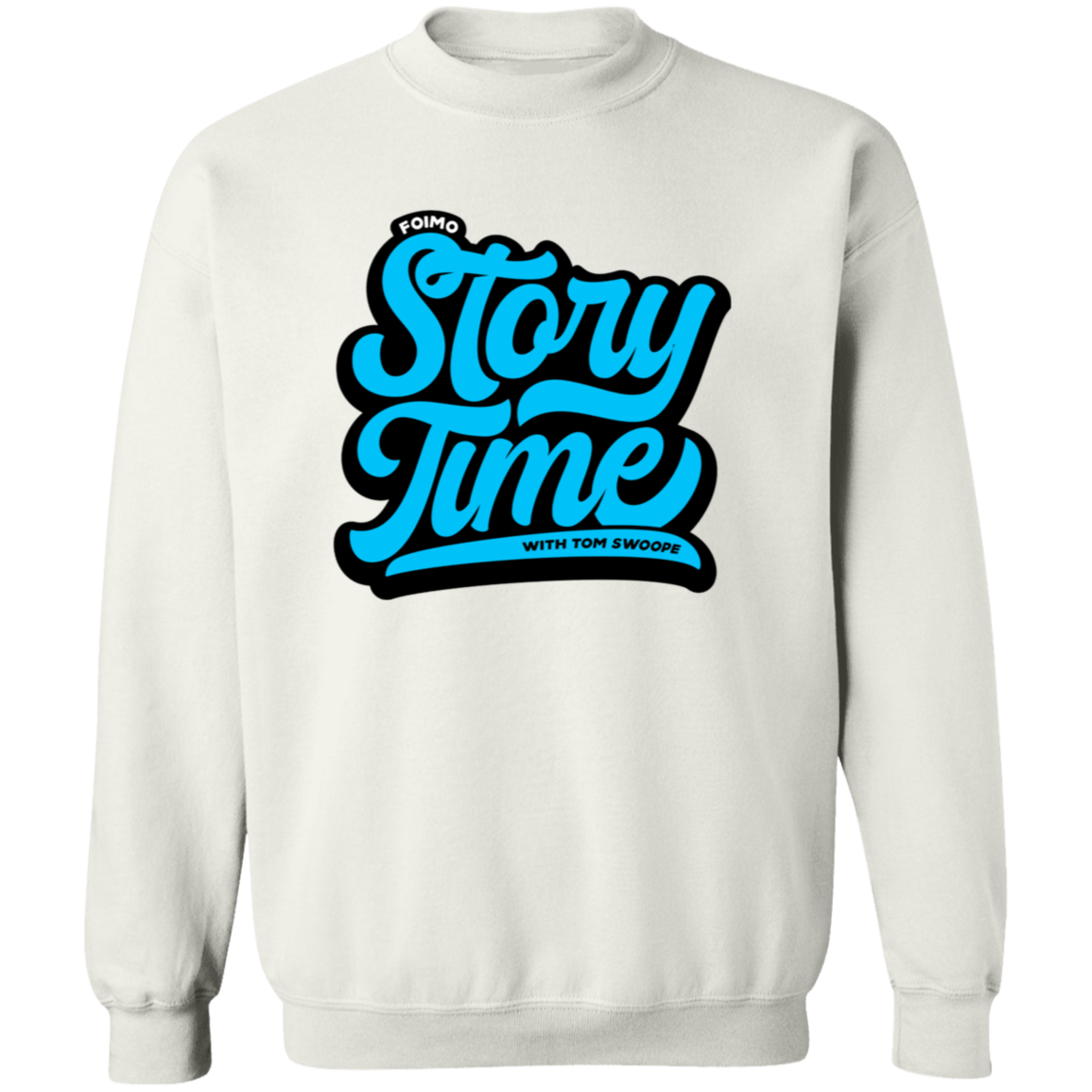 Story Time Crewneck Pullover Sweatshirt