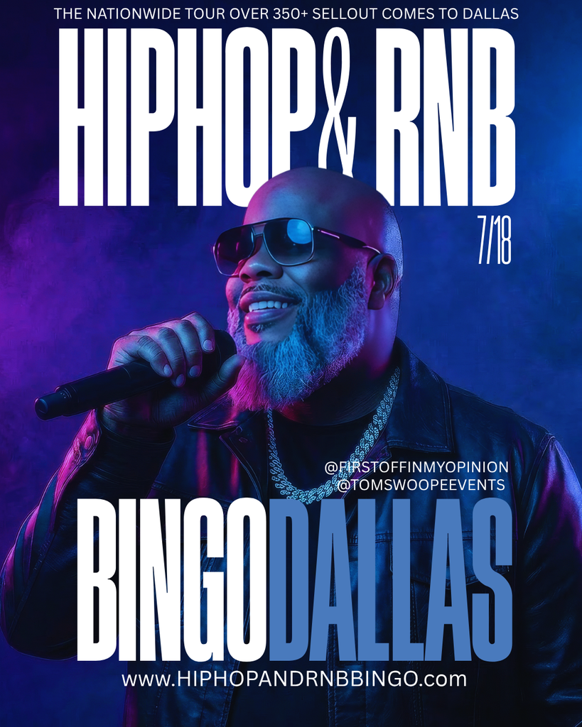 Hip Hop and RnB Bingo with Tom Swoope (Dallas 7/18/26)