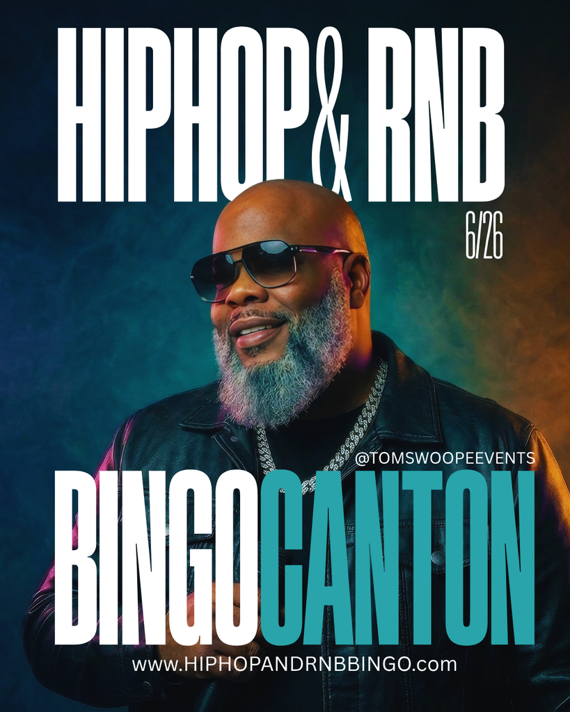 Hip Hop and RnB Bingo with Tom Swoope Canton 6/26