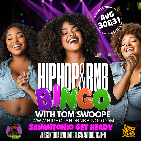 Hip Hop and RnB Bingo with Tom Swoope (San Antonio)