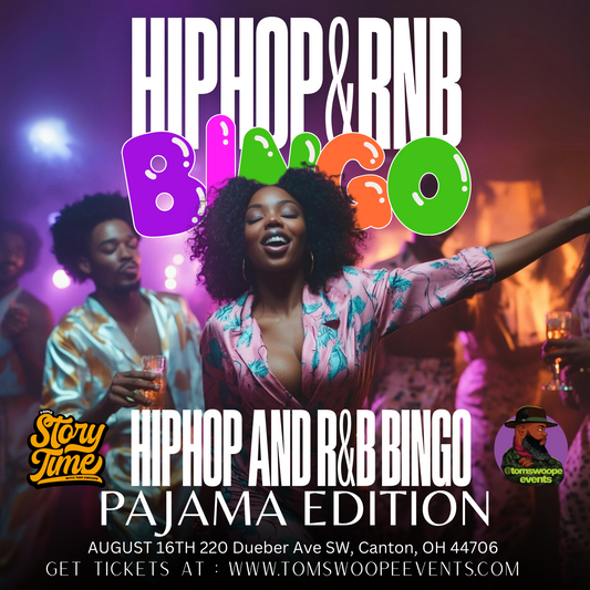 Hip Hop and R&B Bingo with Tom Swoope Pajama Edition (Canton 8/16)