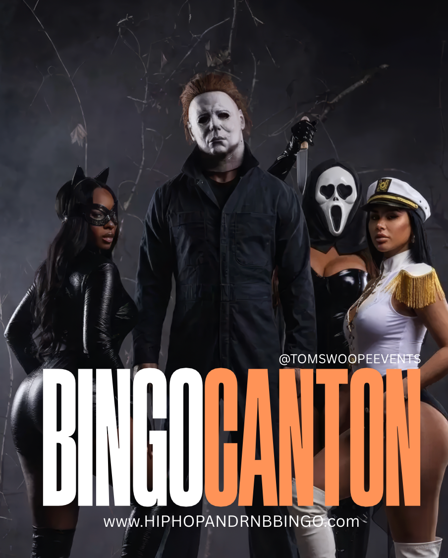 HIP HOP AND RNB BINGO (COSTUME EDITION) CANTON 10/29
