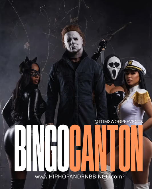 HIP HOP AND RNB BINGO (COSTUME EDITION) CANTON 10/29