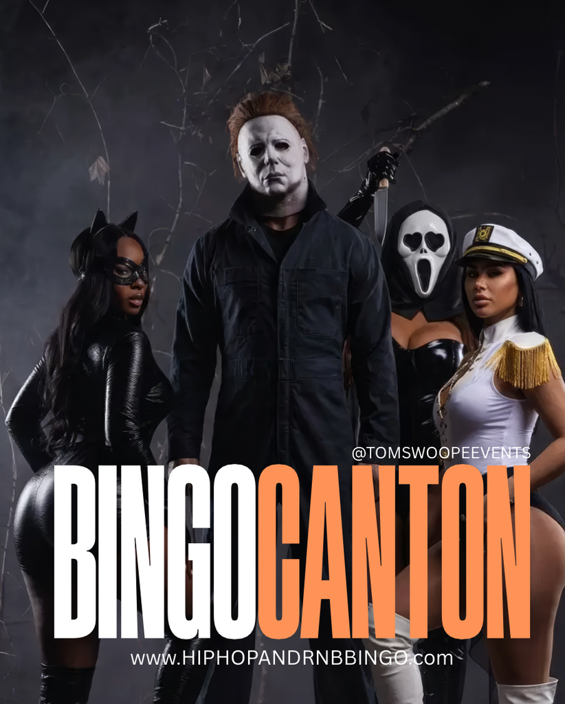 HIP HOP AND RNB BINGO (COSTUME EDITION) CANTON 10/29