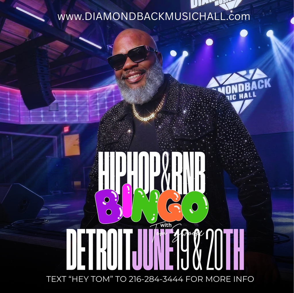 Hip Hop and R&B Bingo With Tom Swoope